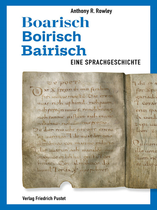 Title details for Boarisch – Boirisch – Bairisch by Anthony R. Rowley - Available
